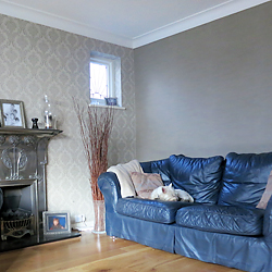 living room wallpaper paint